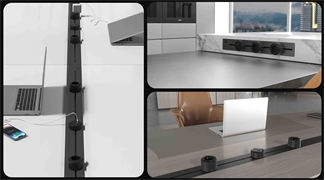 E-Flux Raylı Priz, 2 Şebeke, 1 USB Type A+C 20W (EFS500)