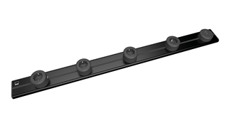 E-Flux Raylı Priz, 4 Şebeke, 1 USB Type A+C 20W (EFS1000)