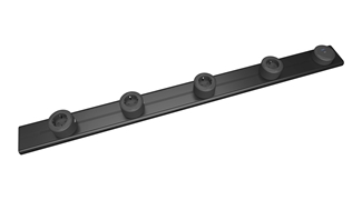 E-Flux Raylı Priz, 4 Şebeke, 1 USB Type A+C 20W (EFG1000)