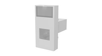 CAT6 UTP RJ45 Data Soketi - Faceplate Montajlı, Beyaz (Keystone Jack)