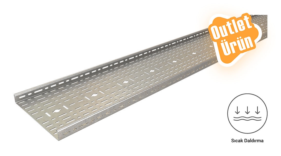 040 CTH 300 – Sıcak Daldırma Kablo Kanalı (300x40x1,2mm)