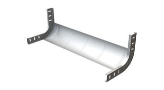 40 Uke 600- Pregalvaniz Id İç Bükey Dönüş Modülü (1.2mm)