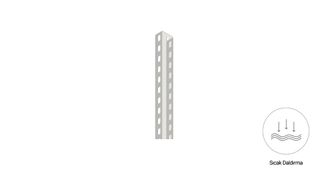 UPY 3000 Ağır Hizmet Tipi Kanal Taşıyıcı 4 mm