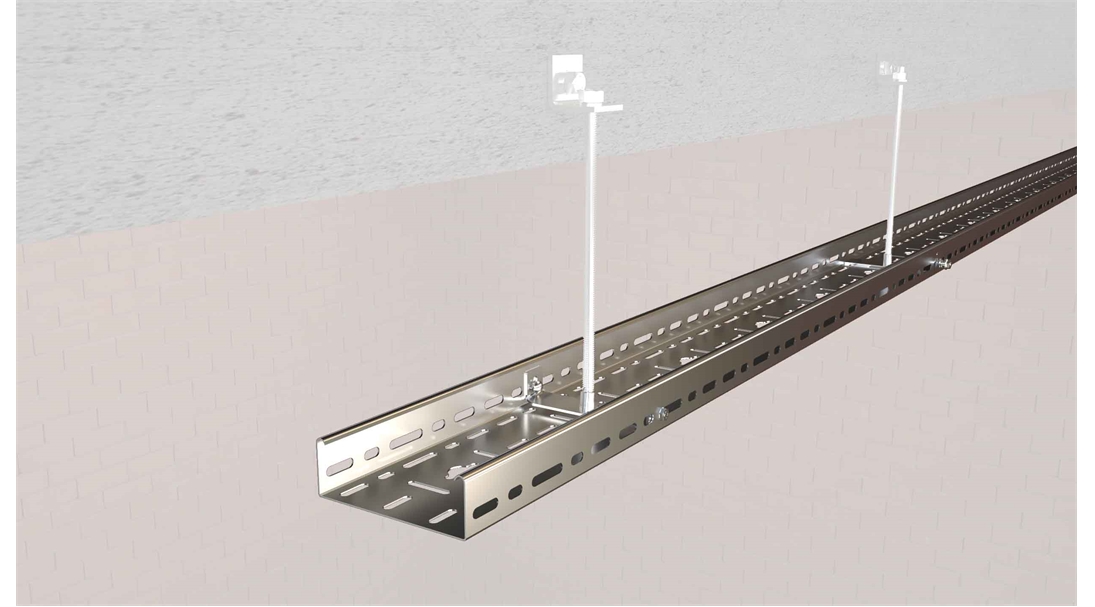 040 UKS 100 Pregalvaniz Kablo Kanalı  (100x40x0,8mm)