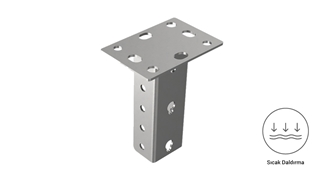 TMP 41 - Tavan Montaj Elemanı (2mm) - Sıcak Daldırma