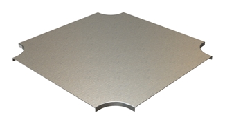 UKK 300 AD Dörtlü Bağlantı Modülü Kapağı (1,2mm) R50