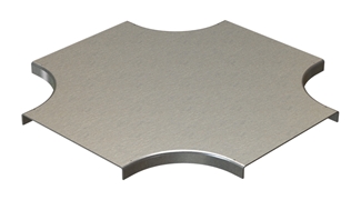 UKK 100 AD Dörtlü Bağlantı Modülü Kapağı (1,2mm) R50