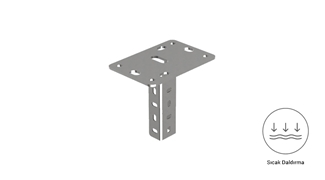 TMP 8 - Tavan Montaj Elemanı - Sıcak Daldırma