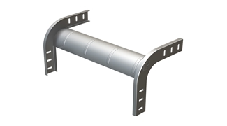 40 Uke 400- Pregalvaniz Dd Dış Bükey Dönüş Modülü (1.2mm)