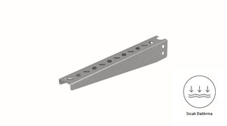 KT 300 - Kanal Taşıyıcı (1,5mm) -  Sıcak Daldırma