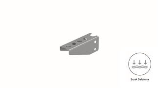 KT 100 - Kanal Taşıyıcı (1,5mm) -  Sıcak Daldırma