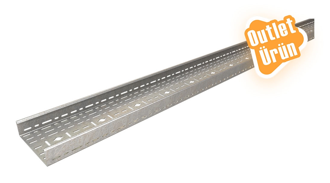 060 UKS 200 – Pregalvaniz Kablo Kanalı (200x60x1,2mm)