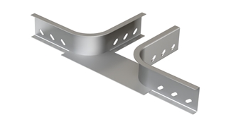 60 Uke 100 - Pregalvaniz Yarım T Dönüş Modülü