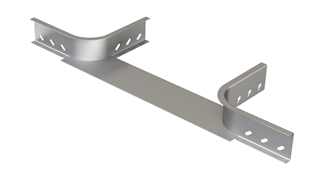 60 Uke 300 - Pregalvaniz Yarım T Dönüş Modülü