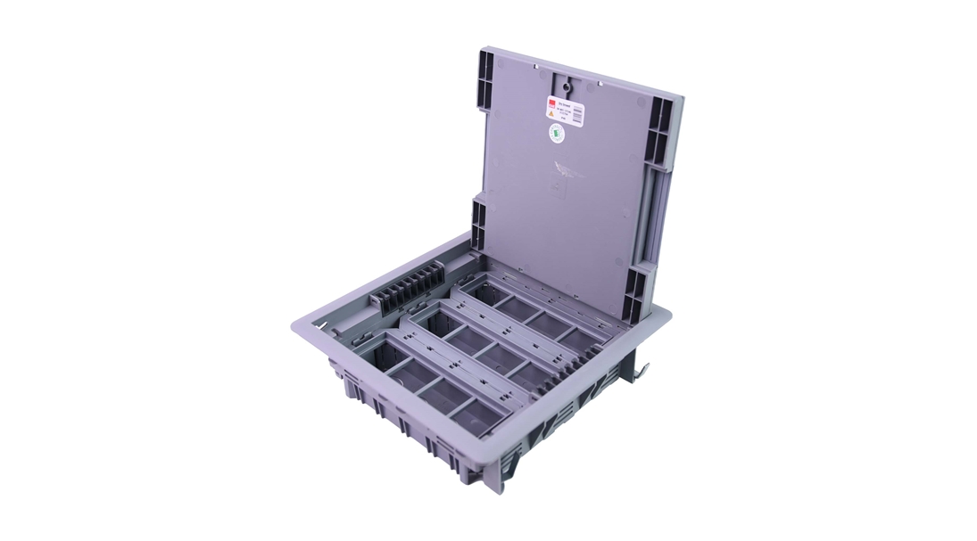 DK MX Tip 1 Priz Kutusu 24 Modül Gri