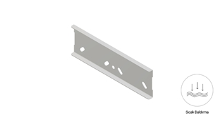 60 Ct 200 - Sıcak Daldırma Km Ek Eleman 1,2mm