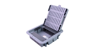 DK-F7 Çıkış Priz Kutusu 16 Modül Gri