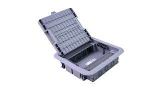 DK-F7 Çıkış Priz Kutusu 16 Modül Gri