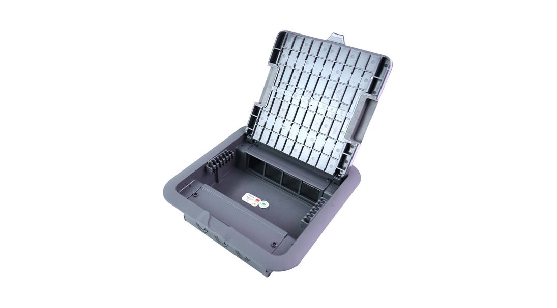 DK-F7 Çıkış Priz Kutusu 16 Modül Füme