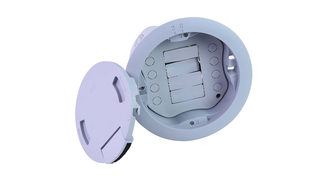 Grommet 6 Modül MCB Kutusu Gri