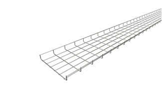 035 TLS 300 Elektrogalvaniz Tel Kanal (300x35x4mm)