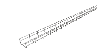055 TLS 100 Elektrogalvaniz Tel Kanal (100x55x4mm)