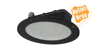 HBA Mini Yüksek Tavan LED Armatürü 60W 7200 lm 4000K Ø26,8cm