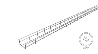 55 TLS 100 Paslanmaz Tel Kanal (100x55x4mm) (SS304)