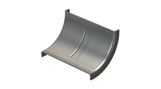 UKK 100 ID İç Bükey Dönüş Modülü Kapağı (1,2mm)