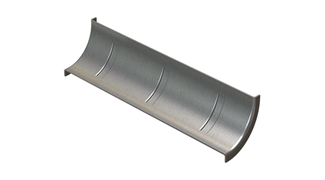 UKK 300 ID İç Bükey Dönüş Modülü Kapağı (1,2mm)