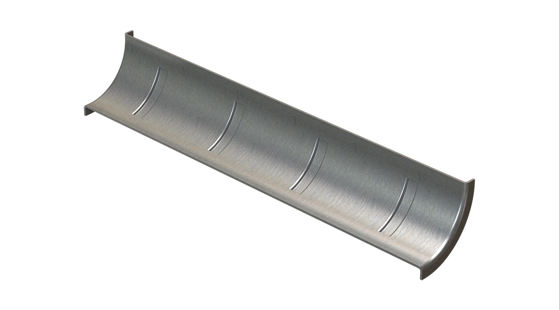 UKK 400 ID İç Bükey Dönüş Modülü Kapağı (1,2mm)