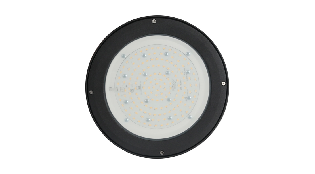 HBA Mini Yüksek Tavan LED Aydınlatma Armatürü 60W 7200 lm 6500K Ø26,8cm