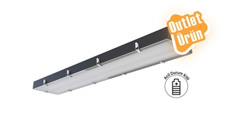 REVOS Acil Kitli Yüksek Tavan LED Armatür 106W 4000K 13600lm 1140mm