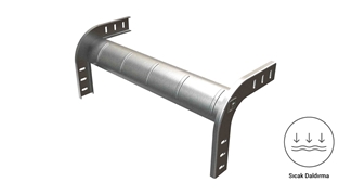 40 Cte 500 - Sıcak Daldırma Dış Bükey Dönüş Modülü