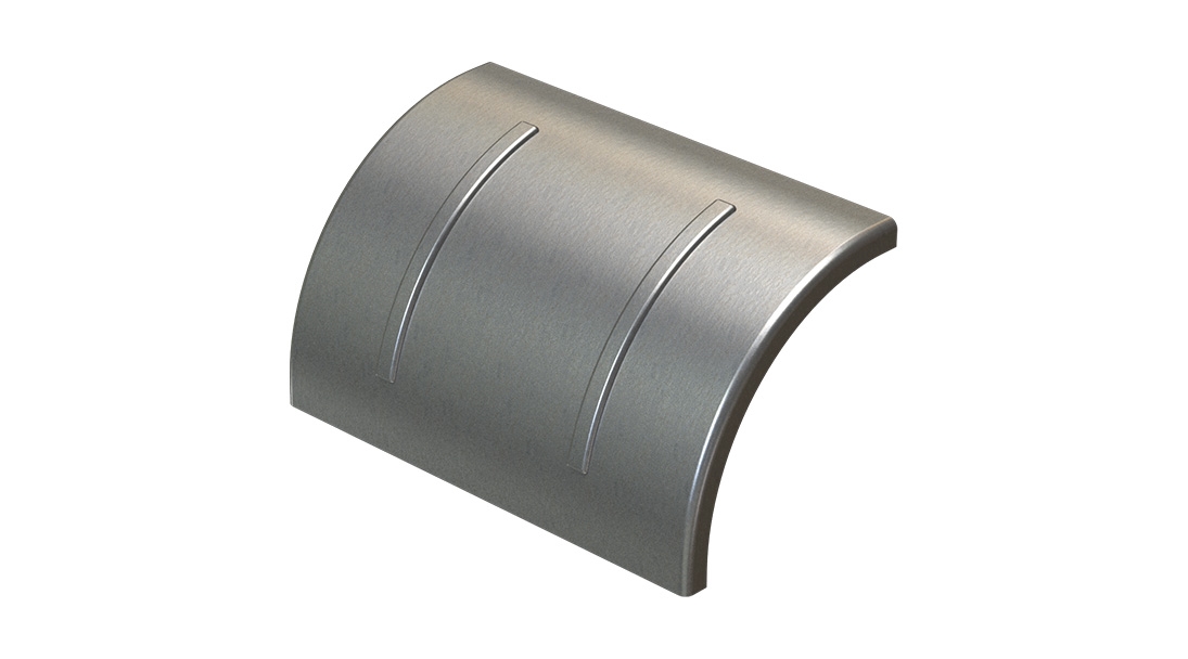 040 UKK 150 DD Dış Bükey Dönüş Modülü Kapağı R50 (1,2mm)