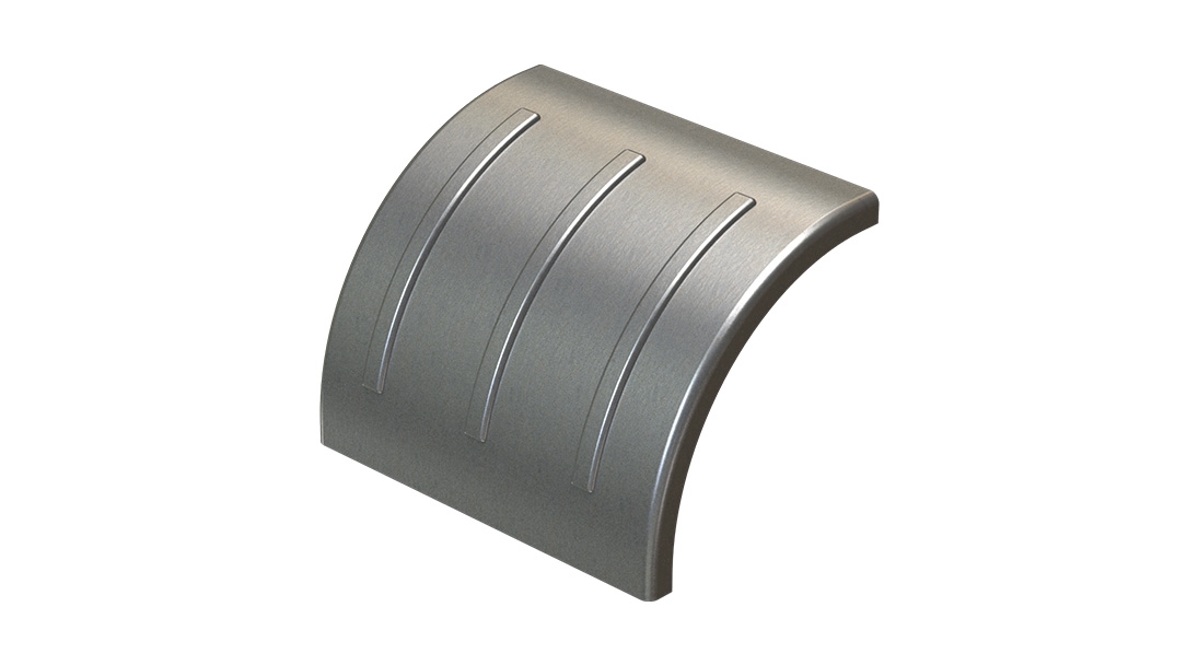 040 UKK 200 DD Dış Bükey Dönüş Modülü Kapağı R50 (1,2mm)