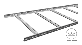 040 KME 600 Kablo Merdiveni Sıcak Daldırma (1,2)