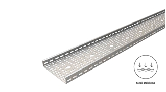 40 Cty 200 - Sıcak Daldırma  Kablo Kanalı (200X40X0.8mm)