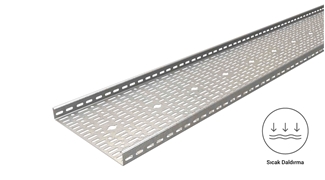 40 Cty 300 - Sıcak Daldırma  Kablo Kanalı (300X40X1.2mm)
