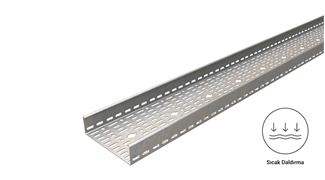 60 Cty 300 - Sıcak Daldırma Kablo Kanalı  (300X60X1,2mm)