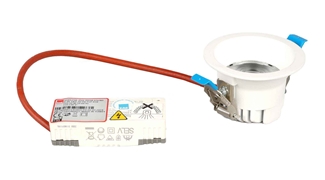 Pul Sıva Altı 10W 4000K Acil Kitli Spot Aydınlatma