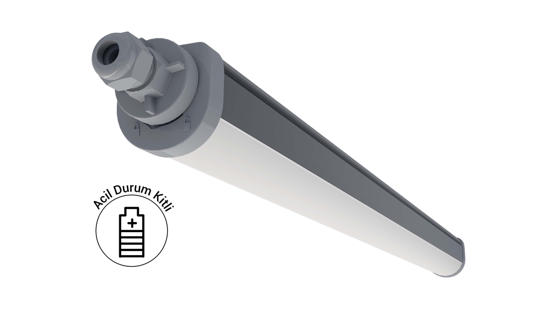 YPL NG Acil Kitli Etanj LED Armatür 41W 6500K