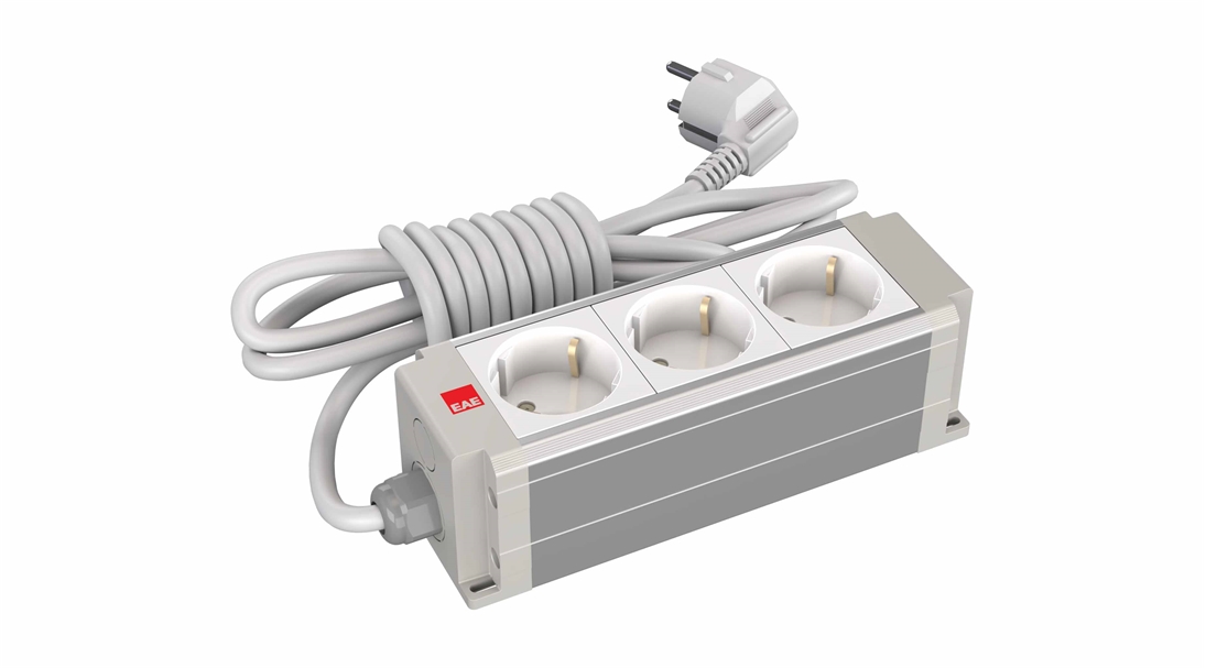 3 lü Grup Priz Gri (STDK-G3)