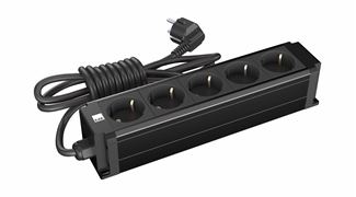 5 li Grup Priz Siyah (STDK-S5)