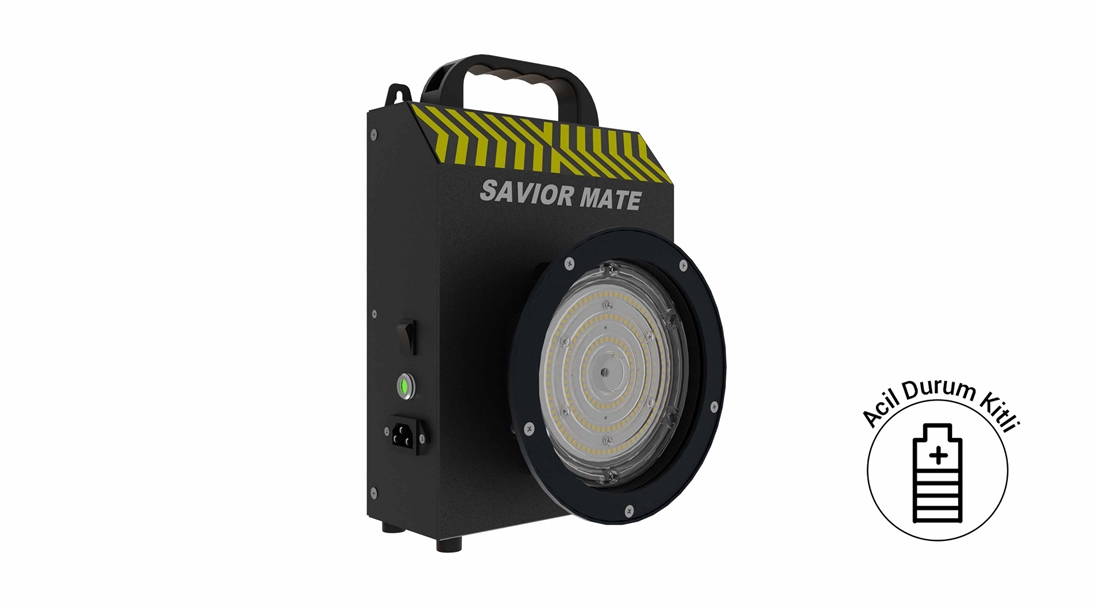 Savior Mate 10W 4000K Taşınabilir Acil Durum Aydınlatma Armatürü
