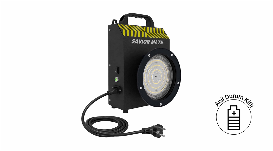 Savior Mate 10W 6500K Taşınabilir Acil Durum Aydınlatma Armatürü